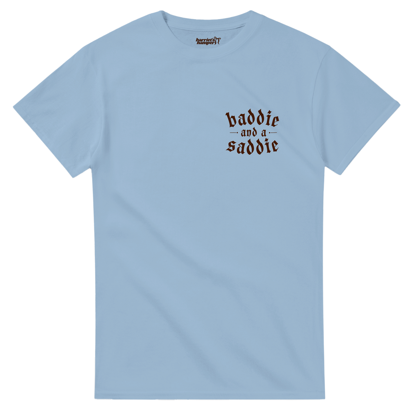 Baddie and a Saddie Unisex Cotton Tee