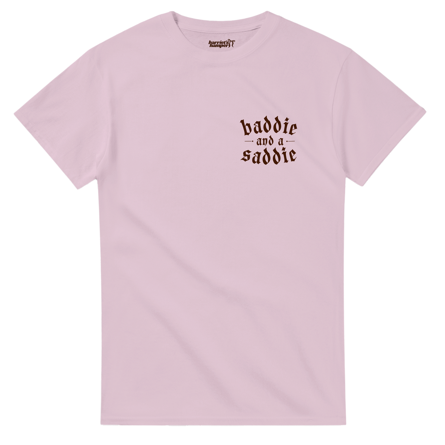 Baddie and a Saddie Unisex Cotton Tee